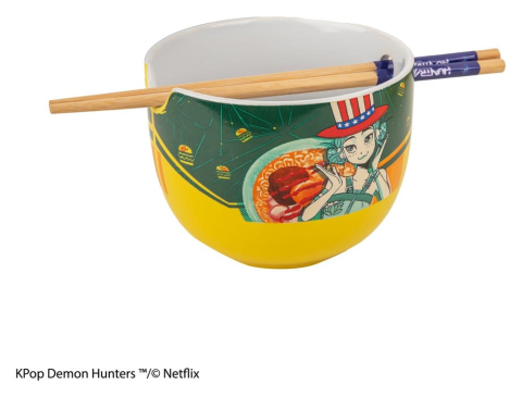 Pop Culture - KPop Demon Hunters – Bol Ramen cu Betisoare Zoey Hamburger