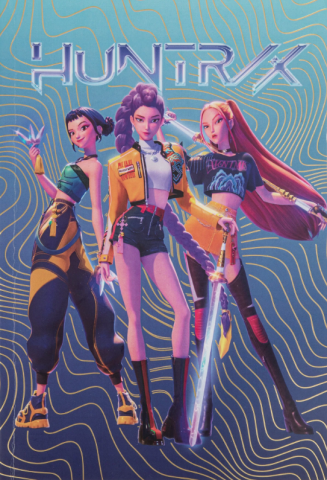 Geek Stuff - KPop Demon Hunters Caiet HUNTR/X