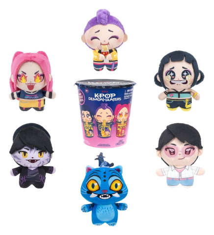 Collectibles - KPOP Demon Hunters Mini Ramyeon Cups 10 cm Blind Box Display (8)