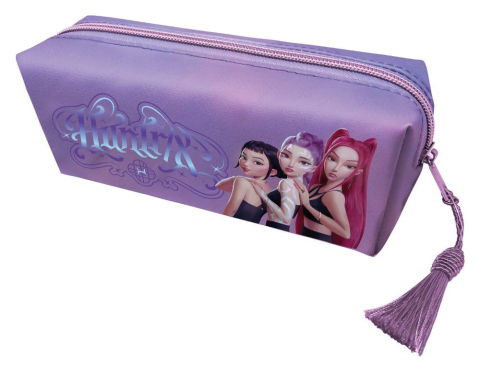 Casa si Cadouri - KPop Demon Hunters Pencil Case with Tassel Huntrix