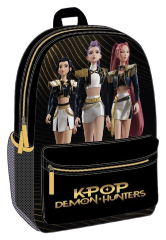 PRECOMENZI - KPop Demon Hunters Pocket Backpack Golden