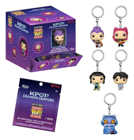 KPOP Demon Hunters POP! Keychain Blind Box PDQ Display (12) [0]