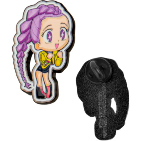 KPop Demon Hunters Rumi Chibi Pin Oficial [2]