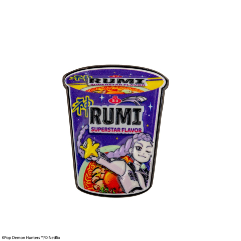KPop Demon Hunters Rumi Superstar Flavor Noodles Pin Oficial [1]
