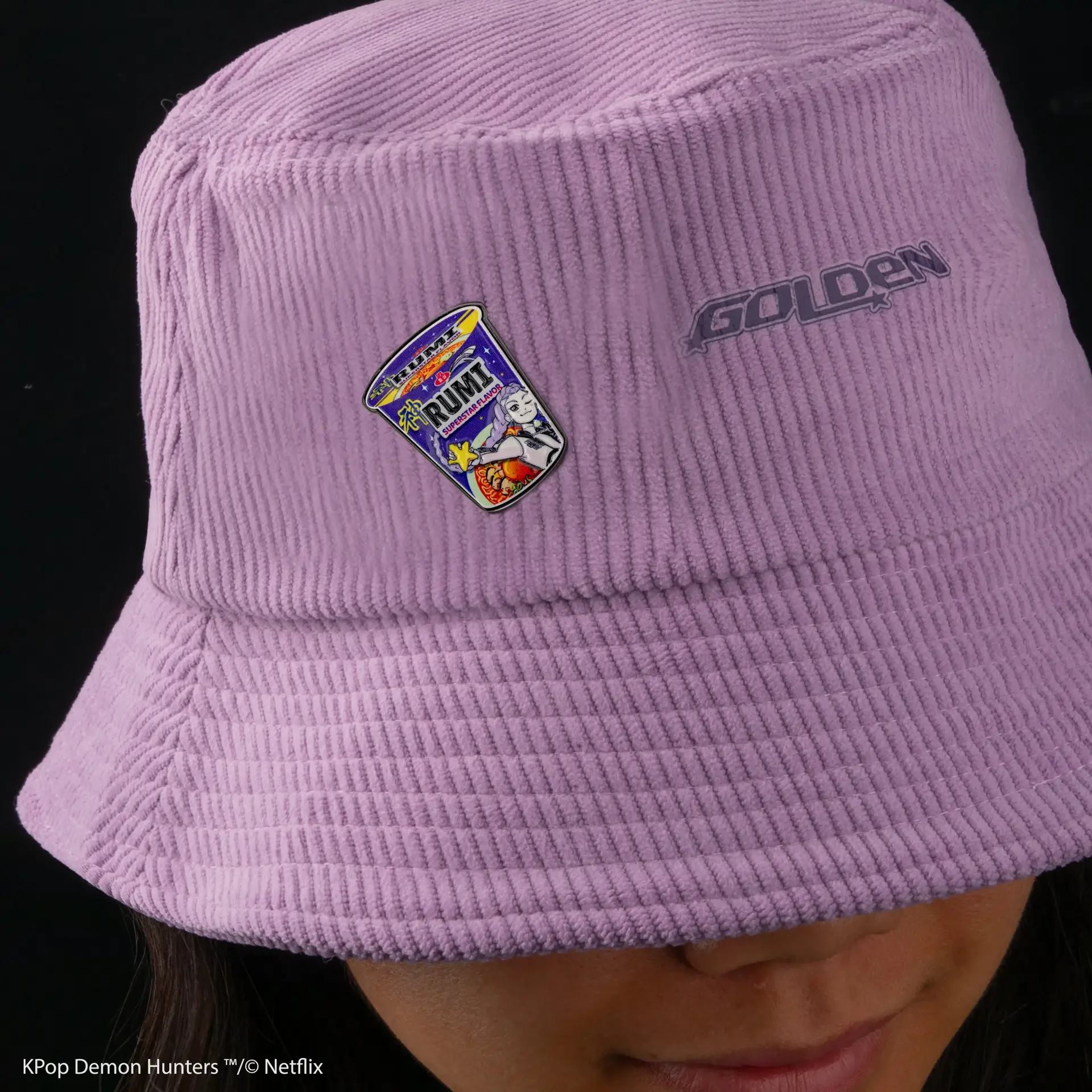 KPop Demon Hunters Rumi Superstar Flavor Noodles Pin Oficial [3]