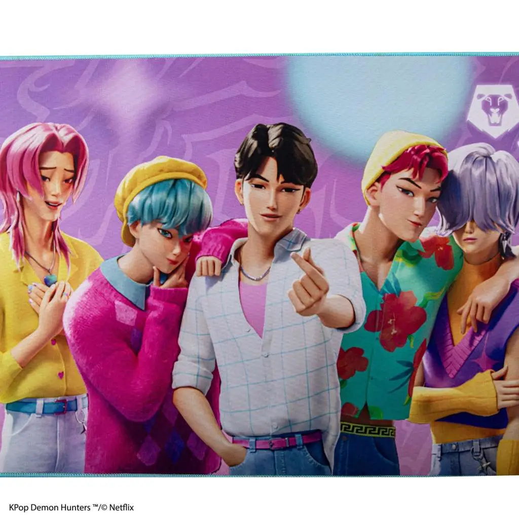KPop Demon Hunters Saja Boys Desk Mat – Mouse Pad Gaming Anime Kpop [2]