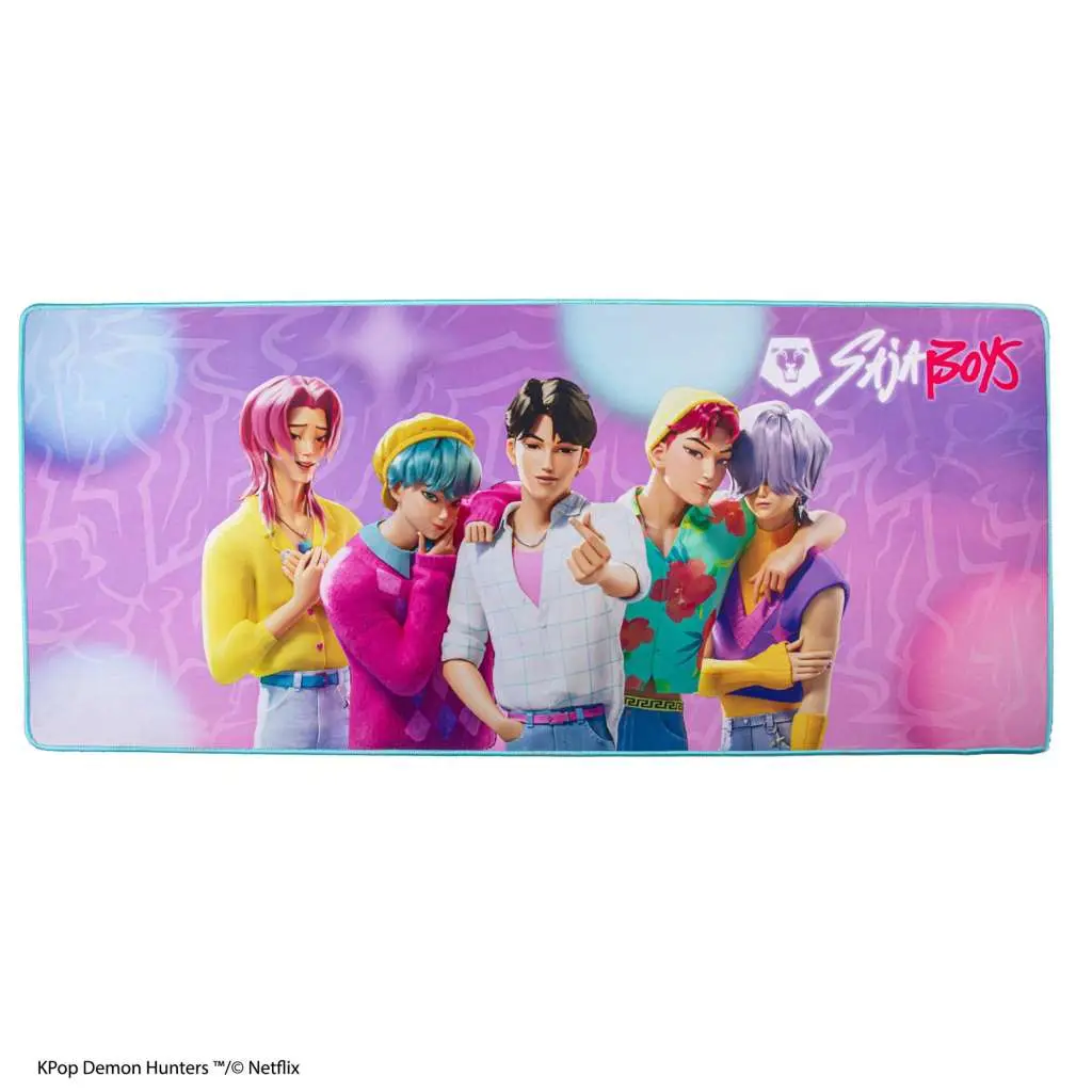 Trading Card Games - KPop Demon Hunters Saja Boys Desk Mat – Mouse Pad Gaming Anime Kpop