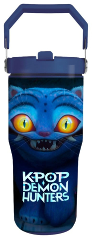 Casa si Cadouri - KPop Demon Hunters Stainless Steel tumbler Derpy Tiger 600 ml