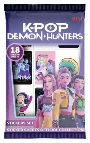 Casa si Cadouri - KPop Demon Hunters Sticker Sheets Display Box (18)
