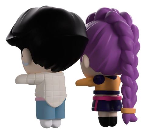 KPop Demon Hunters Vinyl Figures Jinu & Rumi Monitor Buddiez 6 cm [3]