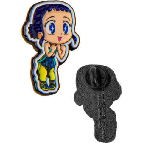 KPop Demon Hunters Zoey Chibi Enamel Pin Oficial [1]