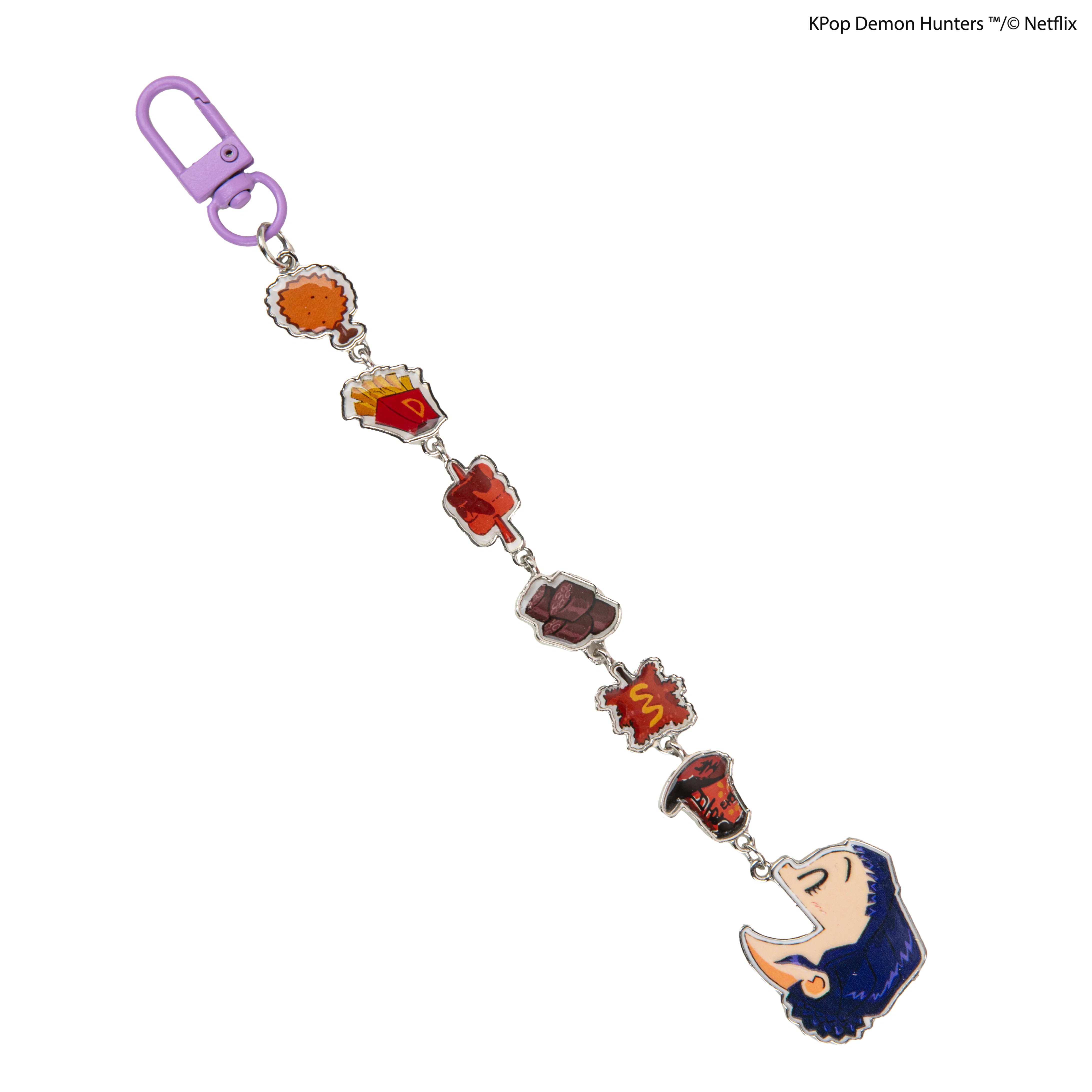 KPop Demon Hunters - Zoey's Snack Time Bag Charm [1]