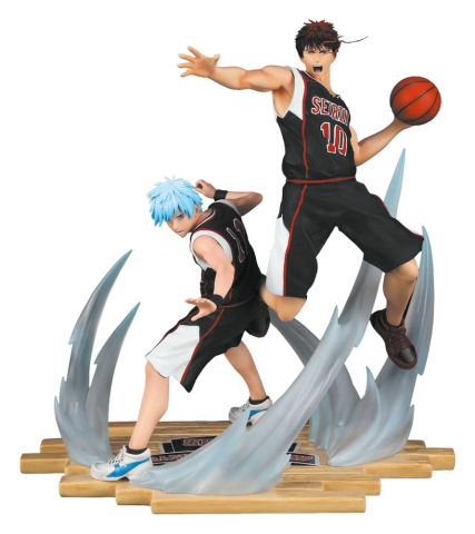 PRECOMENZI - Kuroko's Basket Resin Statue 1/6 Tetsuya Kuroko & Taiga Kagami Black Jersey Edition 41 cm