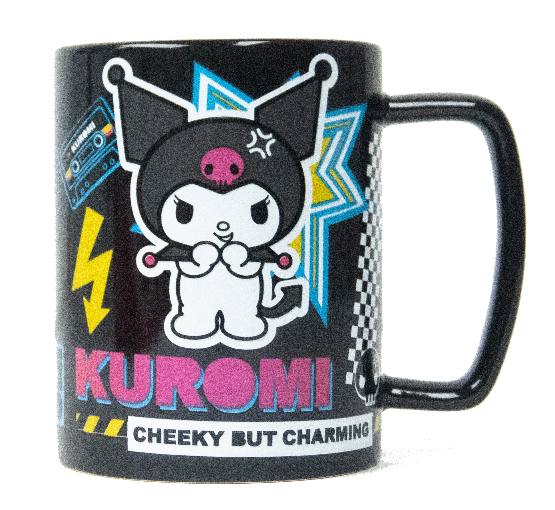 Kuromi Cheeky Punky Fuzzy Mug [1]
