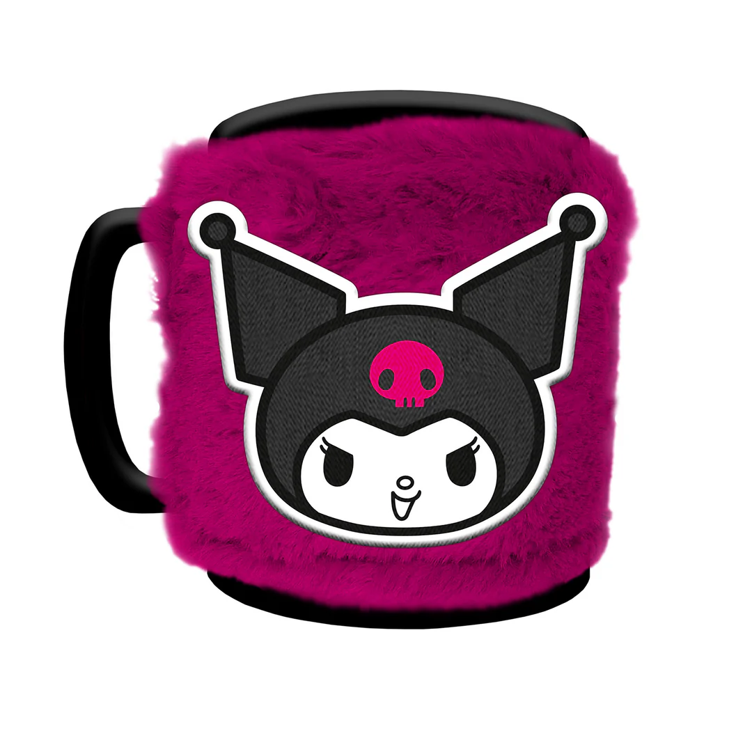 Geek Stuff - Kuromi Cheeky Punky Fuzzy Mug