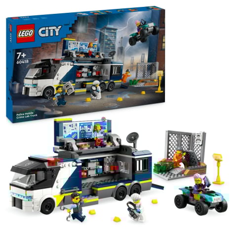 Lego City - LEGO City Laborator mobil de criminalistica 60418