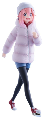PRECOMENZI - Laid-back Camp Season 3 Trio-Try-iT PVC Statue Nadeshiko Kagamihara 20 cm