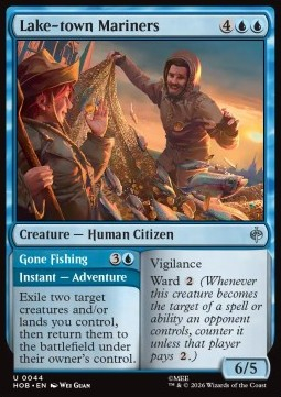 Singles Trading Card Games - Lake-town Mariners // Gone Fishing The Hobbit - Singles 44 FOILED