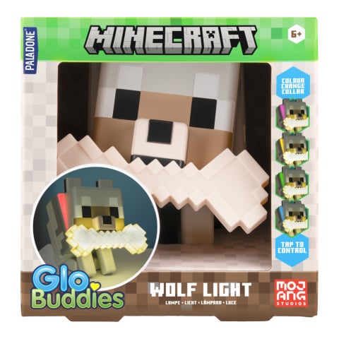 Minecraft - Lampa Minecraft Wolf (LUP) GloBuddies