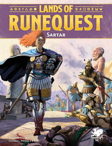 Alte RPG - Lands of RuneQuest: Sartar EN - Supliment RPG Hardcover - Chaosium
