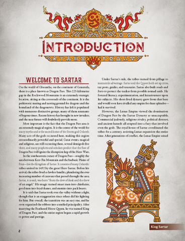 Lands of RuneQuest: Sartar EN - Supliment RPG Hardcover - Chaosium [3]
