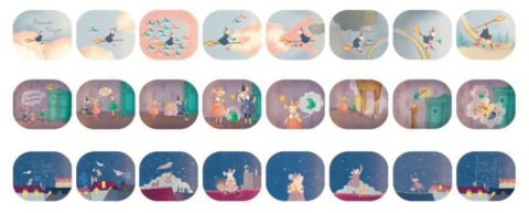 Lanterna cu povesti A fost odata ca niciodata, Moulin Roty [1]