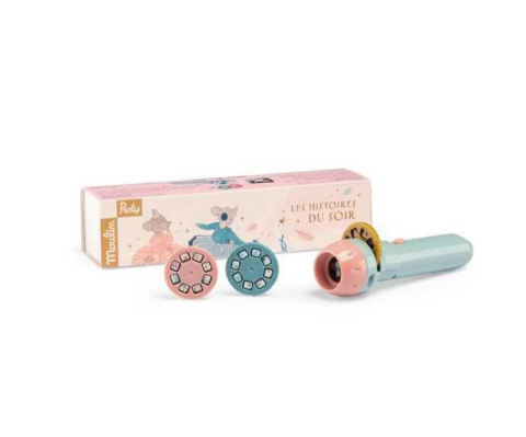 Jocuri si jucarii - Lanterna cu povesti Mica scoala de dans, Moulin Roty