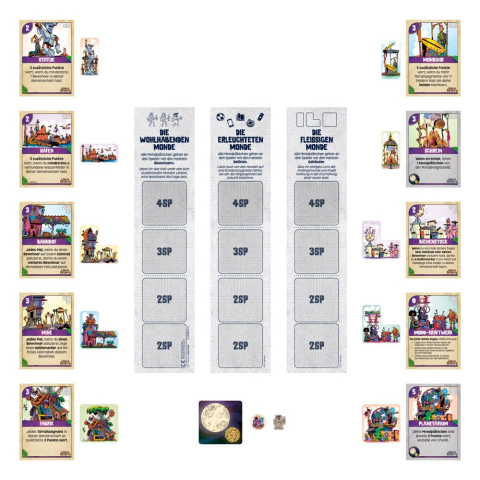 Leben in Reterra Board Game Expansion Mondaufgang *German Version* [7]