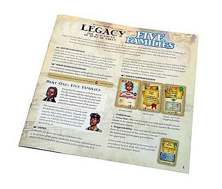 Legacy: The Testament of Duke de Crecy – Five Families [2]