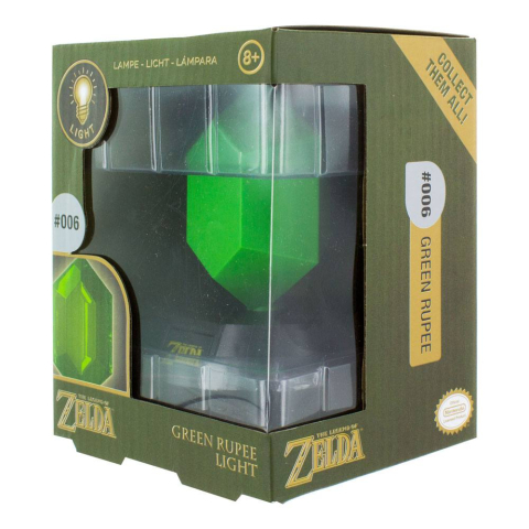 PRECOMENZI - Legend of Zelda 3D Light Green Rupee 10 cm