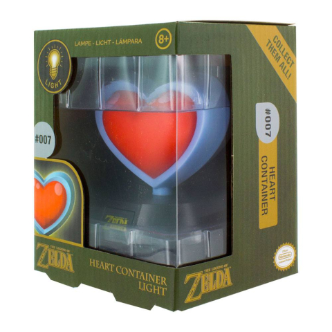 PRECOMENZI - Legend of Zelda 3D Light Heart Container 10 cm