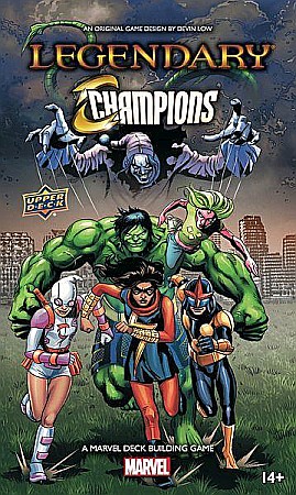 Board Games - Legendary: A Marvel Deck Building Game – Champions