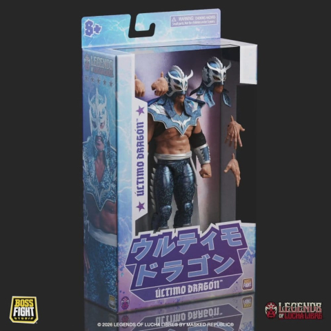 Jucarii - Legends of Lucha Libre Signature Series Action Figure 1/12 Ultimo Dragon 11 cm
