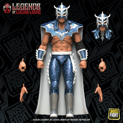Legends of Lucha Libre Signature Series Action Figure 1/12 Ultimo Dragon 11 cm [6]