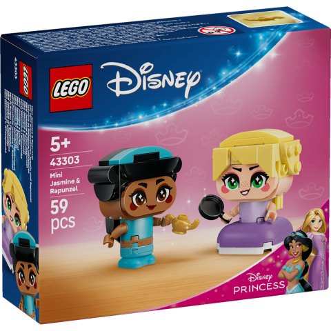 LEGO Disney Princess Miniprintesele Jasmine si Rapunzel 43303 [1]