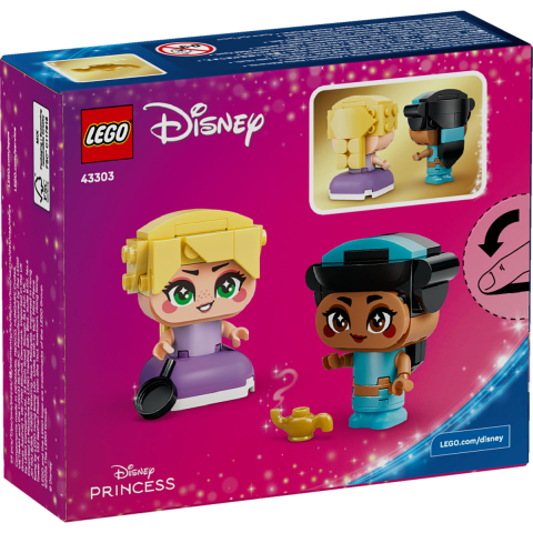 LEGO Disney Princess Miniprintesele Jasmine si Rapunzel 43303 [2]