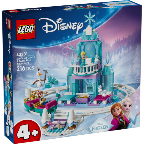 LEGO Disney Regatul de gheata Aventura cu sania la castelul Elsei 43281 [1]