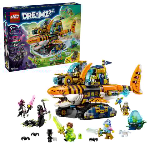 Lego DreamZzz - LEGO DREAMZzz Tancul Tigru-Rechin 71515