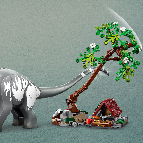 LEGO Jurassic World: Misiune de urmarire a unui Velociraptor si a unui Titanosaurus 76973 [7]