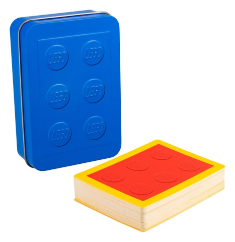 PRECOMENZI - Lego Playing Cards in a Tin