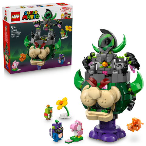 LEGO Super Mario - LEGO Super Mario Castle Bowser si Prince Florian 72042