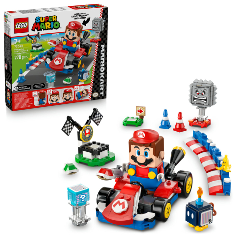 LEGO Super Mario - LEGO Super Mario Standard Kart Mario Kart 72043