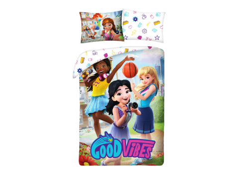 LEGO - Lenjerie de pat LEGO Friends 140×200
