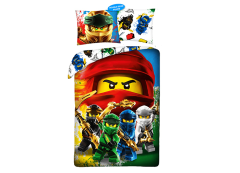 LEGO - Lenjerie de pat LEGO Ninjago