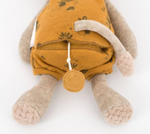 Leut jucarie muzicala textil pentru bebe, Moulin Roty [2]