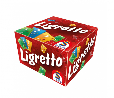 Card Games (jocuri cu carti) - Ligretto Rosu – Joc de carti rapid si competitiv (editie in limba romana)