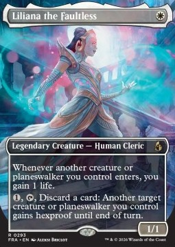 Singles Trading Card Games - Liliana the Faultless Reality Fracture: Extras - Singles 293