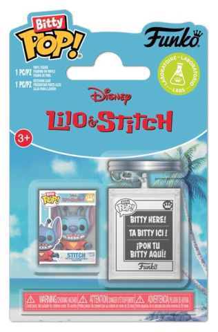 Lilo & Stitch Bitty POP! & Accessory Vinyl Figure 2-Pack 626 Stitch w/KCHN 2 cm [3]