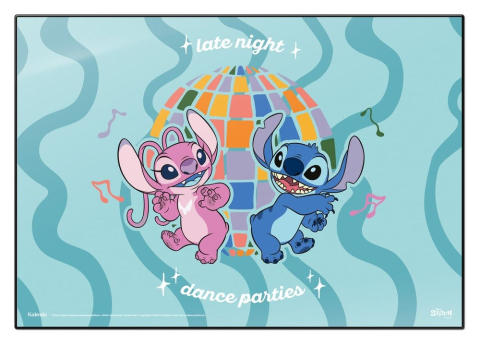 PRECOMENZI - Lilo & Stitch Desktop Mat Waves 35 x 50 cm