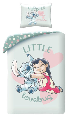 Casa si Cadouri - Lilo & Stitch Duvet Set Little Lovebug 140 x 200 cm / 70 x 90 cm
